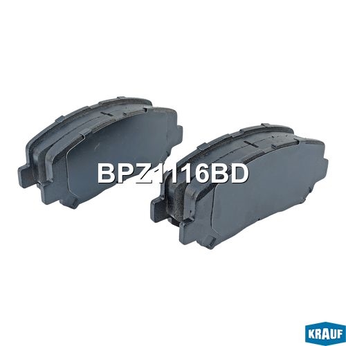 KRAUF BPZ1116BD Колодки тормозные дисковые