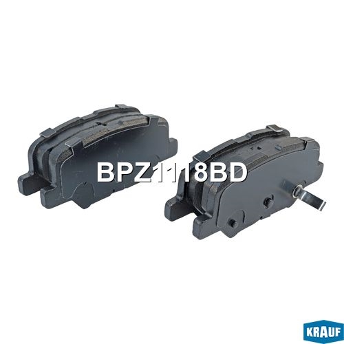 KRAUF BPZ1118BD Колодки тормозные дисковые