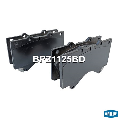 KRAUF BPZ1125BD Колодки тормозные дисковые