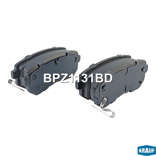 KRAUF BPZ1131BD Колодки тормозные дисковые