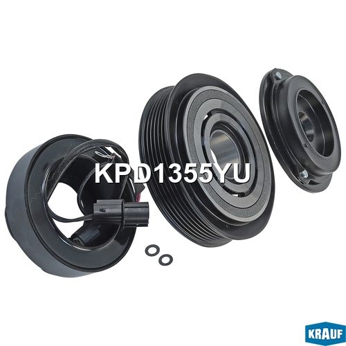 KRAUF KPD1355YU Шкив компрессора кондиционера в сборе
