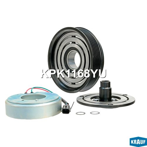 KRAUF KPK1168YU Шкив компрессора кондиционера в сборе