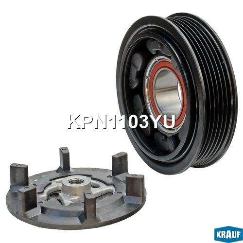 KRAUF KPN1103YU Шкив компрессора кондиционера в сборе VW Golf V 1.4TSi 06-