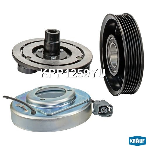KRAUF KPP1259YU Шкив компрессора кондиционера в сборе