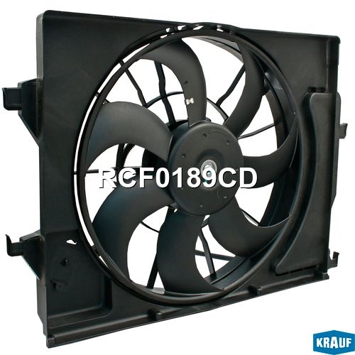 KRAUF RCF0189CD Вентилятор охлаждения KIA RIO/ HYUNDAI SOLARIS 17-