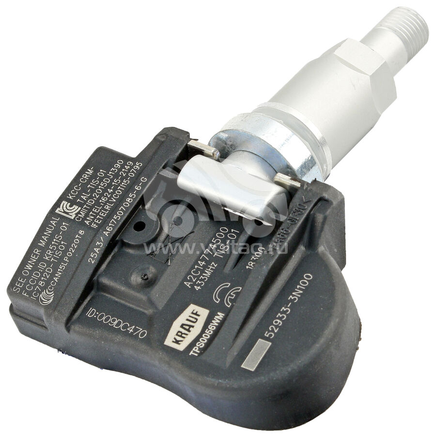 KRAUF TPS0056 Датчик давления воздуха в шинах Hyundai/Kia