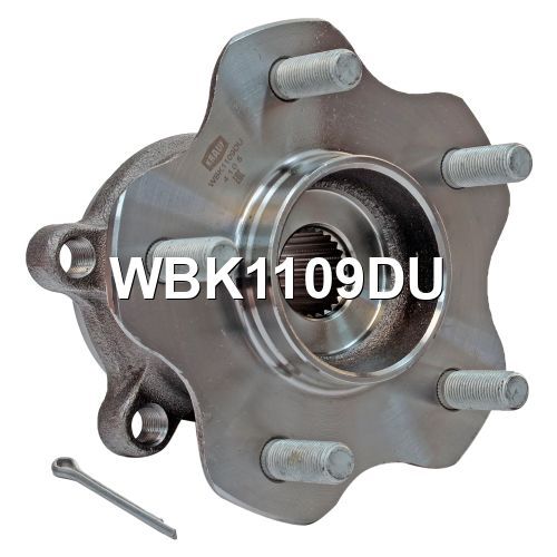 KRAUF WBK1109DU Ступица в сборе [задн, Kit] NISSAN Qashqai,+2 I (J10, NJ10), X-Trail (T31,T32), Juke (F15) / RENAULT