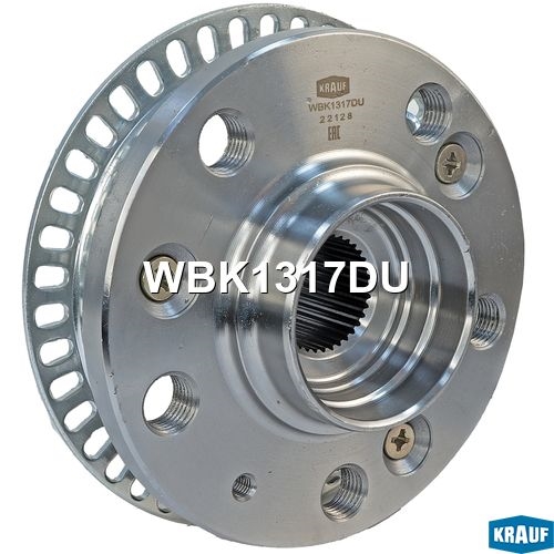 KRAUF WBK1317DU Ступица колеса [ABS] AUDI (8L1,8N3,8N9,8P1,8PA,8P7) / SEAT (1M2,1M1) / SKODA (1U2,1U5,1Z3,1Z5) / VW
