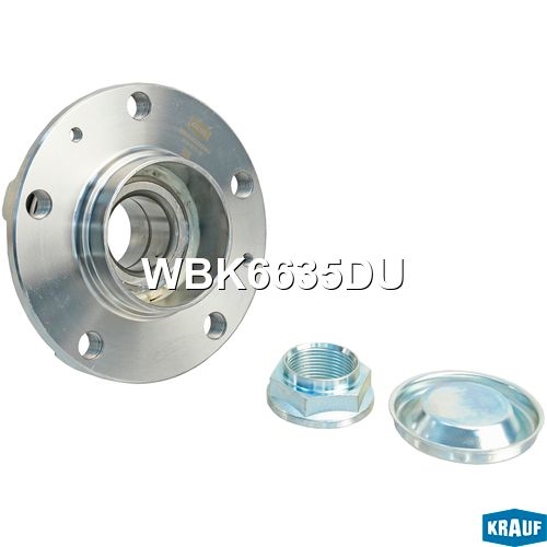 KRAUF WBK6635DU Ступица в сборе [задн, ABS, Kit]  PEUGEOT 407, 508, 607 / CITRO?N C5 III, C6 Saloon