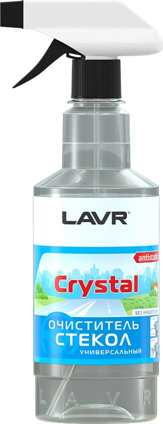 LAVR LN1601 Очиститель стекол Crystal, 500 мл