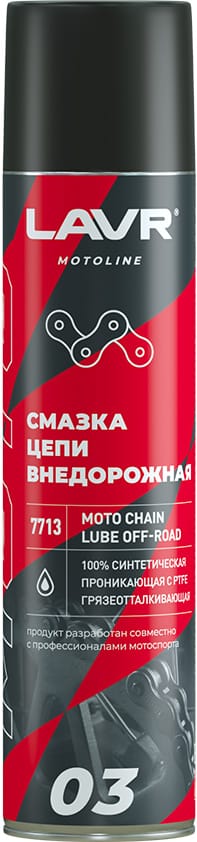 LAVR LN7713 Смазка цепи Внедорожная 400 мл