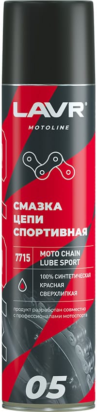 LAVR LN7715 Смазка цепи Спортивная 400 мл