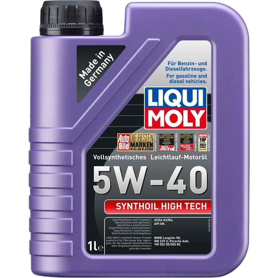 LIQUI MOLY 1855 Масло моторное LIQUI MOLY High Tech 5W-40 1л.