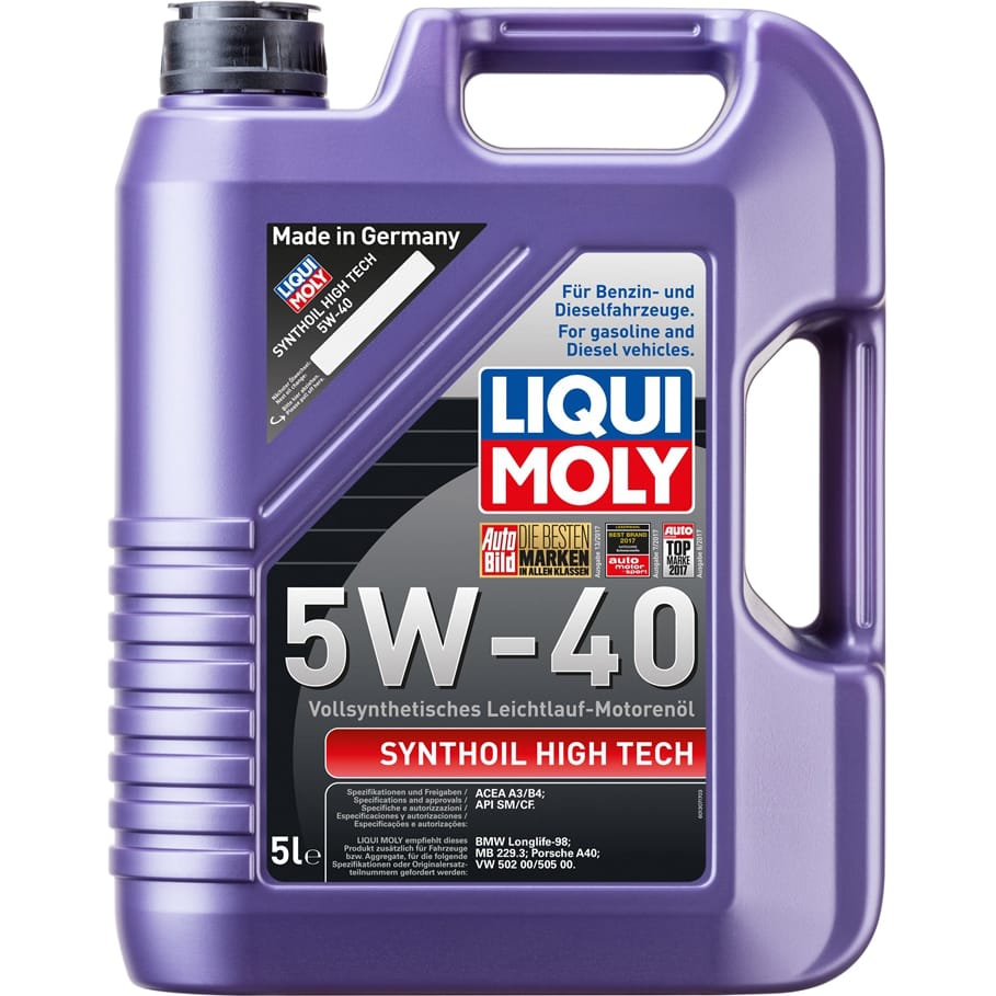 LIQUI MOLY 1856 МАСЛО МОТОРНОЕ Synthoil High Tech 5W-40 (5L)