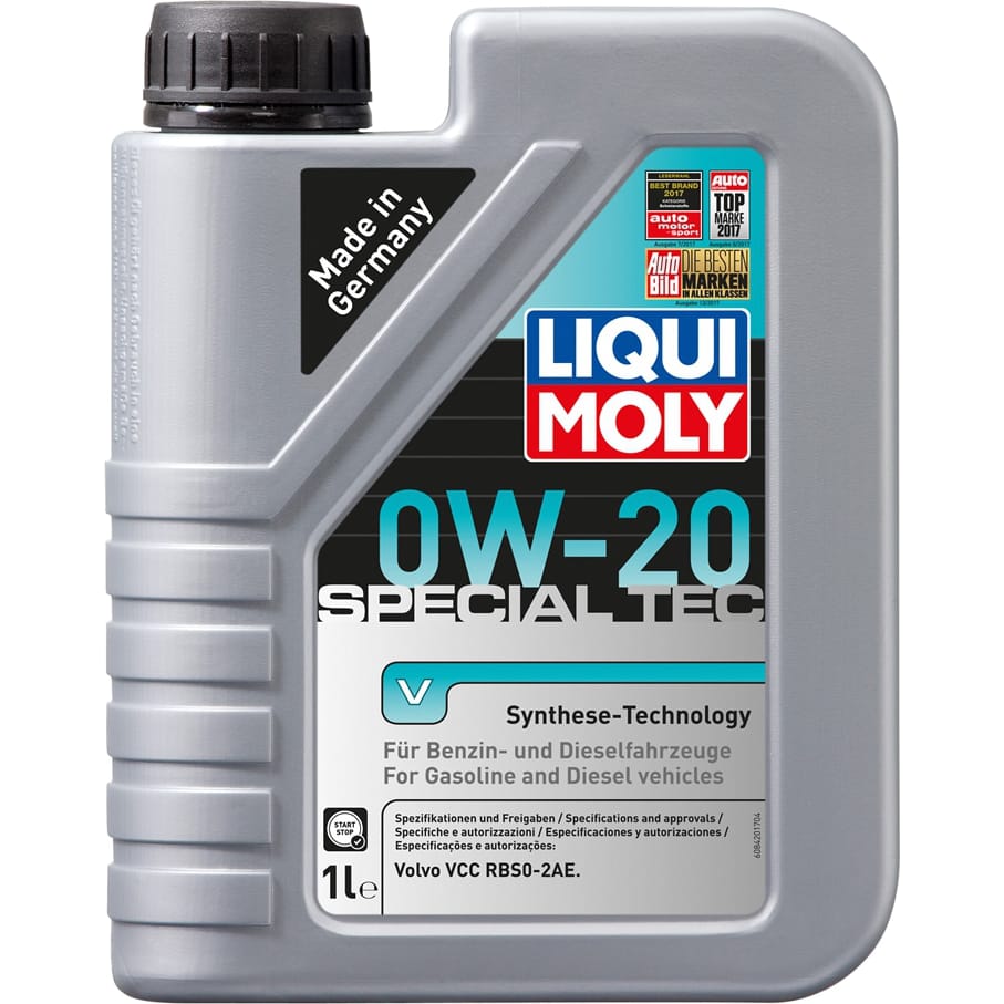LIQUI MOLY 20631 Масло моторное LIQUI MOLY Special Tec V 0W-20 1л.