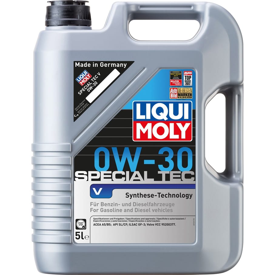LIQUI MOLY 2853 МАСЛО МОТОРНОЕ Special Tec V (Leichtlauf Special V) 0W-30 (5L)