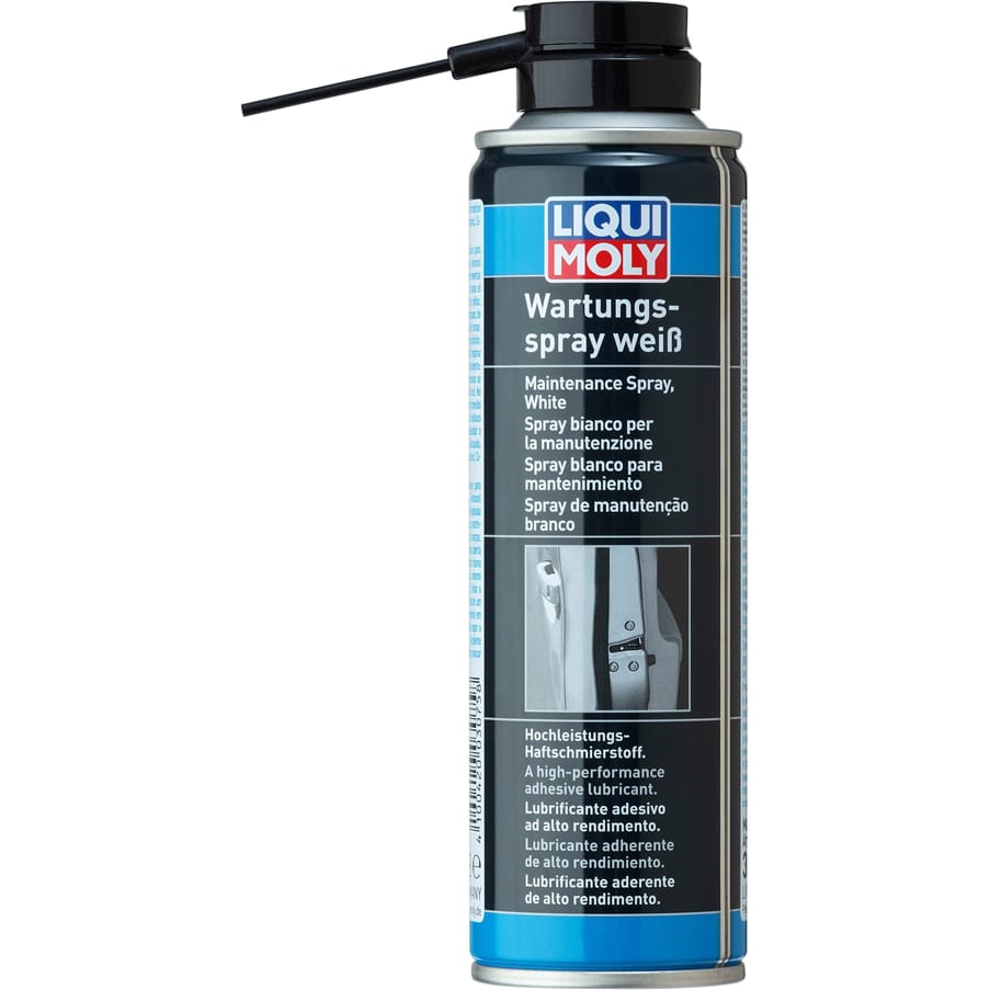 LIQUI MOLY 3075 Смазка грязеотталкивающая белая Wartungs-Spray weiss аэрозоль 0,25л