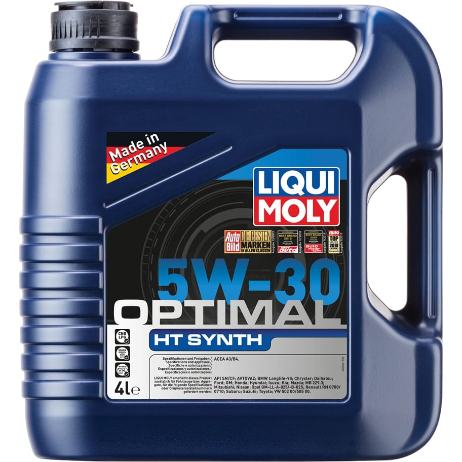 LIQUI MOLY 39001 5W-30 Optimal HT Synth, 4л (НС-синт.мотор.масло)