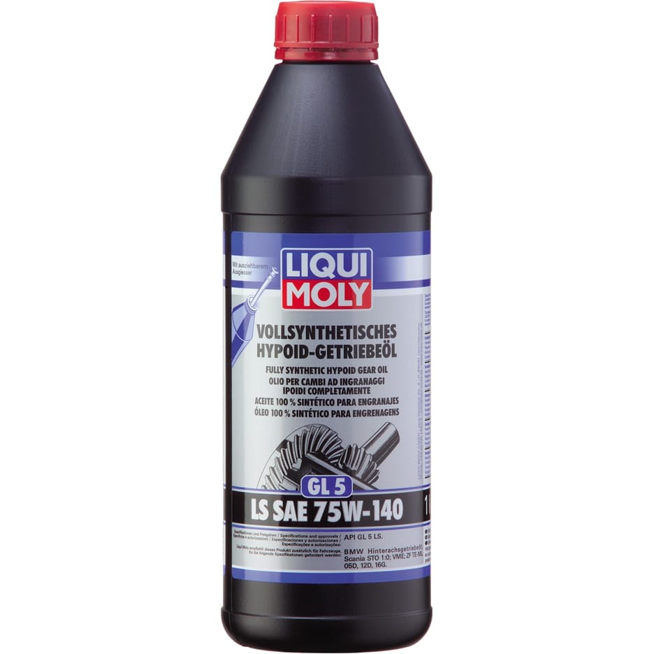 LIQUI MOLY 4421 75W-140 Vollsynthetisches Hypoid-Getriebeoil LS GL5, 1л (синт.транс.масло)