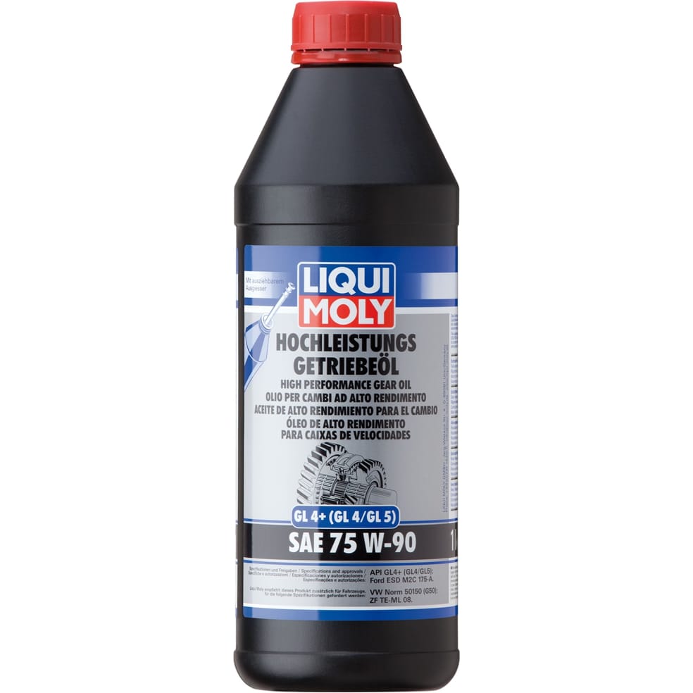 LIQUI MOLY 4434 75W-90 Hochleistungs-Getriebeoil GL4+, 1л (синт.транс.масло)