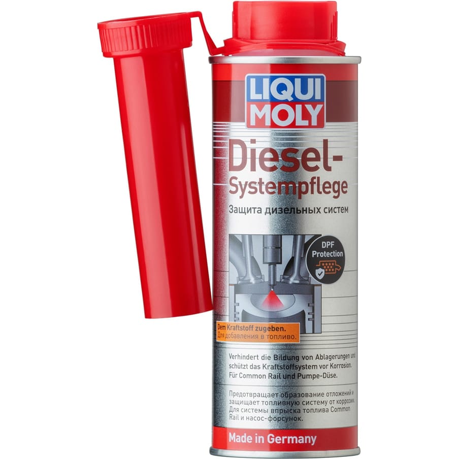 LIQUI MOLY 5139 Присадка к дизельному топливу LIQUI MOLY 0,25л Diesel Systempflege