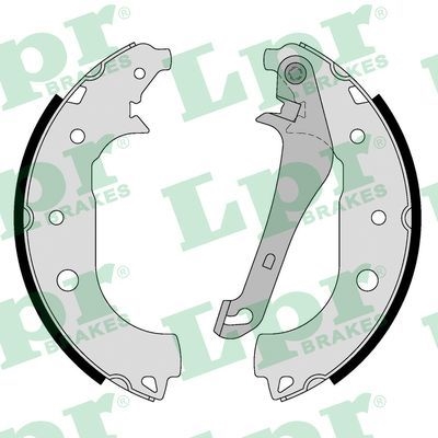 LPR 01184 Колодки торм.бар.FORD ECOSPORT 13-