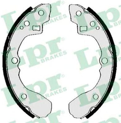 LPR 04840 Колодки торм.бар.MAZDA 626 79-87