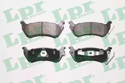 LPR 05P1065 Колодки тормозные MERCEDES W163 ML 230-500 98-05 задние