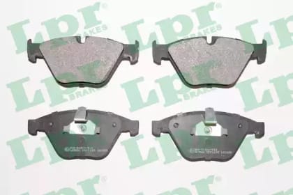 LPR 05P1193 Колодки тормозные дисковые