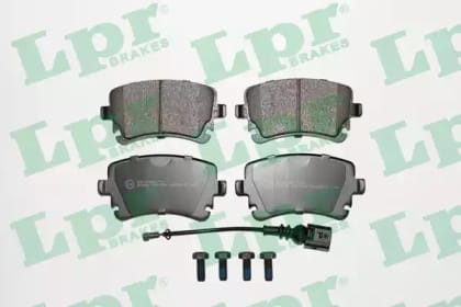 LPR 05P1206 Колодки тормозные дисковые