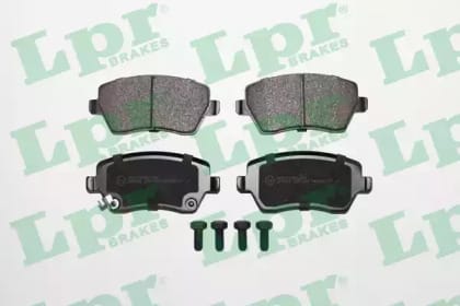 LPR 05P1229 Колодки тормозные дисковые Suzuki Swift, Nissan Micra