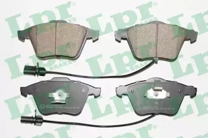 LPR 05P1239 Колодки тормозные AUDI A4/A6/A8 2.0-6.0 03- передние