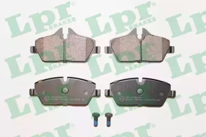 LPR 05P1241 Колодки тормозные дисковые