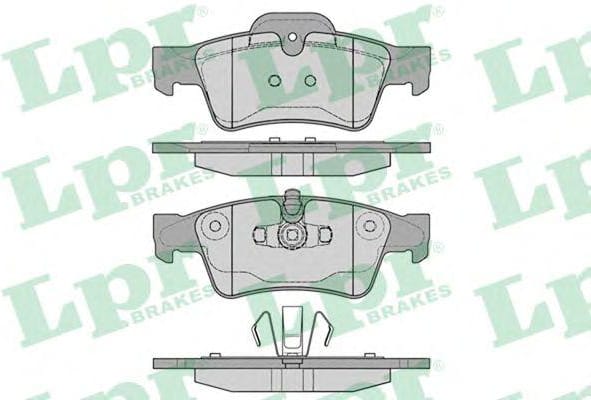 LPR 05P1254 Колодки тормозные дисковые