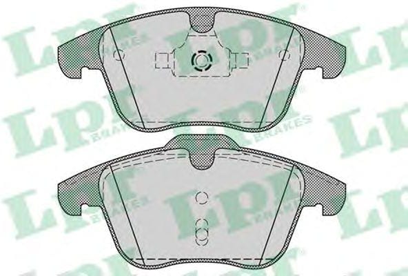 LPR 05P1255 Колодки тормозные FORD MONDEO 07>/S-MAX 06>/VOLVO S80 06>/XC70/V70 07> передние