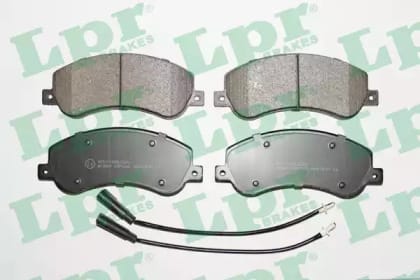 LPR 05P1260 Колодки тормозные дисковые