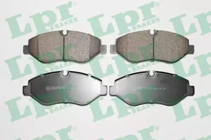 LPR 05P1275 Колодки тормозные MERCEDES SPRINTER 95>/VITO 03>/VOLKSWAGEN CRAFTER 06> передние