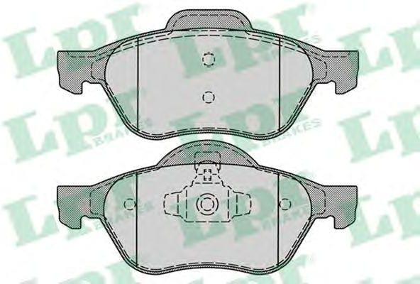 LPR 05P1279 Колодки тормозные дисковые