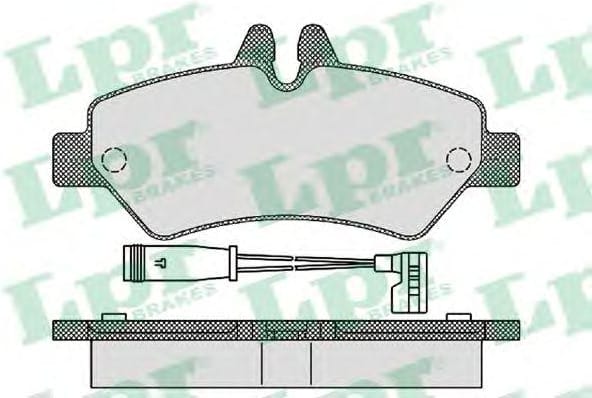 LPR 05P1293 Колодки тормозные дисковые