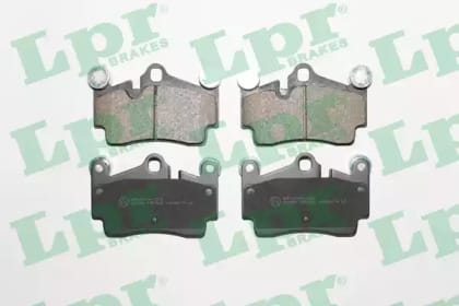 LPR 05P1362 Колодки тормозные VOLKSWAGEN TOUAREG 03>/PORSCHE CAYENNE 03> задние