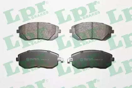 LPR 05P1363 Колодки тормозные SUBARU FORESTER 01-/IMPREZA 01-/LEGACY 98- передние