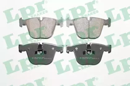 LPR 05P1367 Колодки тормозные BMW E60/E61/E65/E66/E70/E71 задние