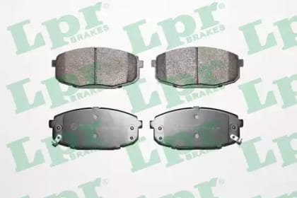 LPR 05P1375 Колодки тормозные HYUNDAI i30 07-/KIA CEED 07-/CARENS 02- передние