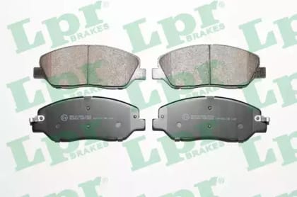 LPR 05P1382 Колодки тормозные дисковые