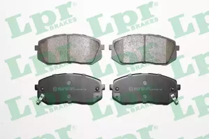 LPR 05P1415 Колодки тормозные дисковые