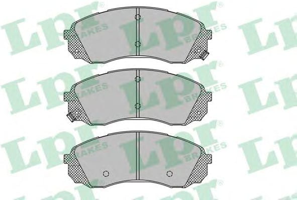 LPR 05P1451 Колодки тормозные дисковые