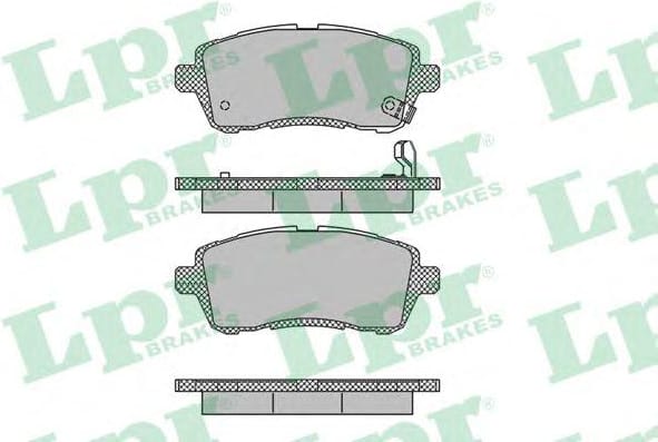 LPR 05P1464 Колодки тормозные дисковые