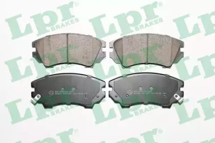 LPR 05P1467 Колодки тормозные дисковые