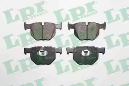 LPR 05P1472 Колодки тормозные дисковые