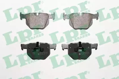 LPR 05P1476 Колодки тормозные BMW E90/E91/E84 задние